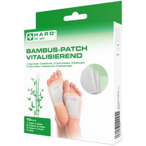 Bambus-Patch, Fußsohlen, 80 x 60 mm, weiß HARO 10025 (4062191100255)
