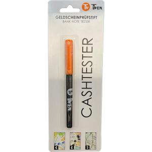 Falschgeld-Prüfstift, Farbe: orange / schwarz TWEN TWPRÜFER (4025999801717)