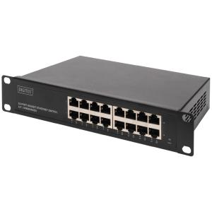 10' Gigabit Switch, 16-Port, Unmanaged DIGITUS DN-80115 (4016032460237)
