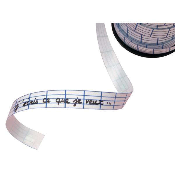 Geschenkband auf Spule 'Fantasy', schwarz Clairefontaine 612704C (3329686127045)