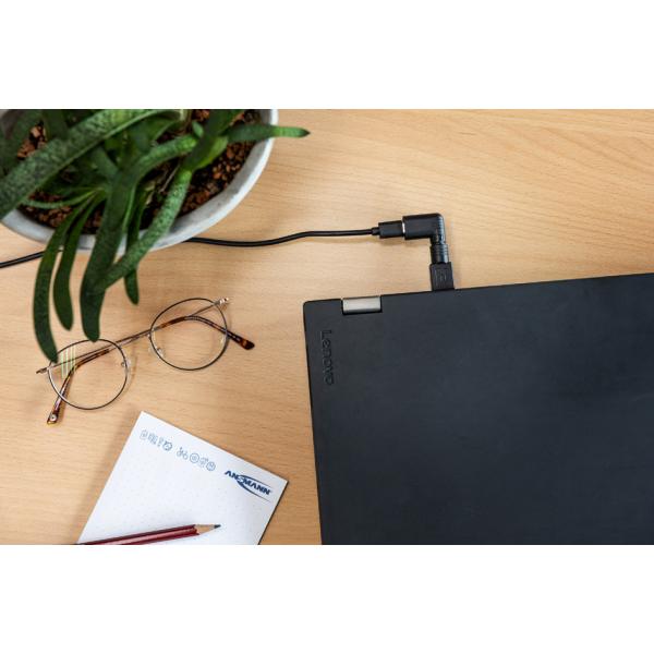 USB-C Notebook Adapter-Set, schwarz ANSMANN 1700-0137 (4013674178124)
