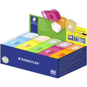 Radierer-Spitzer-Kombi 511 SE, 10er Display STAEDTLER (4007817111024)