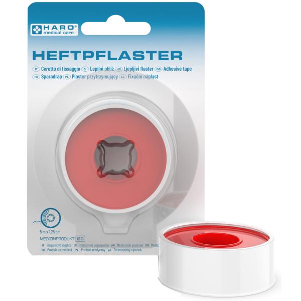 Heftpflaster, beige, 25 x mm x 5, 0 m HARO 10008 (4062191100088)