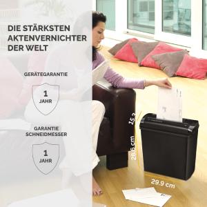 Aktenvernichter Powershred P-25S, Streifen 7, 0 mm Fellowes 4701001 (0043859690695)