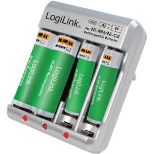 Stecker-Ladegerät, silber LogiLink PA0168 (4052792047967)
