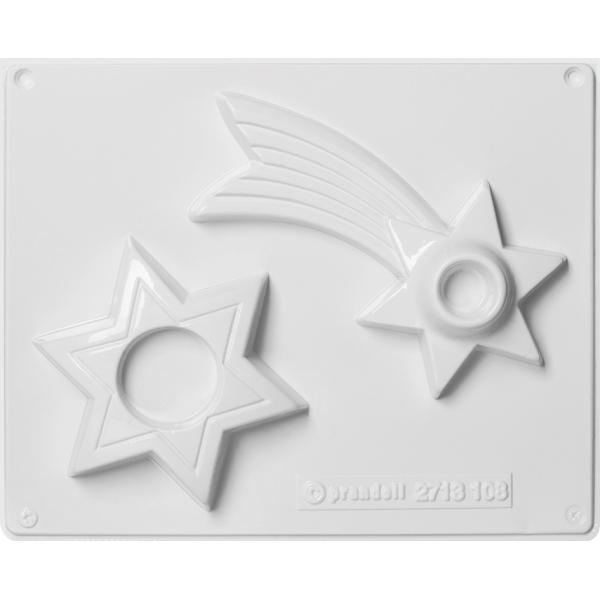 Gießform Kerzenhalter, Sterne KNORR prandell 212713108 (4011643979512)