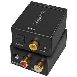 Audio Konverter, Analog auf Digital, SPDIF/ Koaxial LogiLink CA0102 (4052792044812)