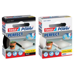 Gewebeband extra Power PERFECT, 38 mm x 2, 75 m, schwarz tesa 56343-00034-03 (4042448044150)