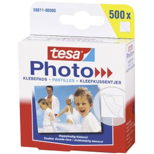 Photo Foto-Klebepads, weiß, beidseitig klebend tesa 56617-00001-00 (4042448026354)
