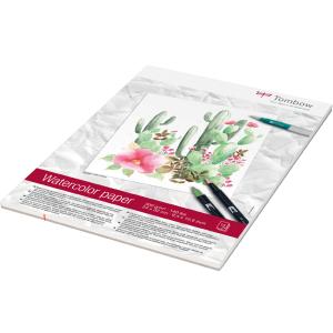 Tombow Aquarellblock, zweiseitig geleimt, 240 x 320 mm TOMBOW PB-AQUA (4003198950016)