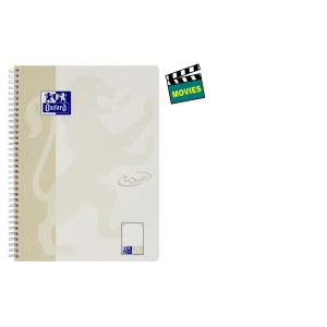 Collegeblock Touch, A4+, kariert, 80 Blatt, meerblau Oxford 400086497 (4006140021352)