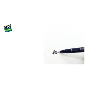 Tombow Kalligraphie-Stift Fudenosuke, Härtegrad 1, grau TOMBOW WS-BH49 (4901991647983)