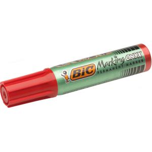 BIC Permanent-Marker Marking Onyx 1481, Keilspitze, rot Bic 8418113 (3086121481031)
