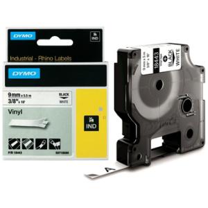 DYMO RHINO Vinyl-Schriftband weiß/ blau, 19 mm x 5, 5 m Dymo 1805417 (0071701059734)