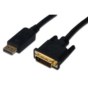 Adapterkabel, DP - DVI-D 24+1, 5, 0 m DIGITUS AK-340301-050-S (4016032289135)