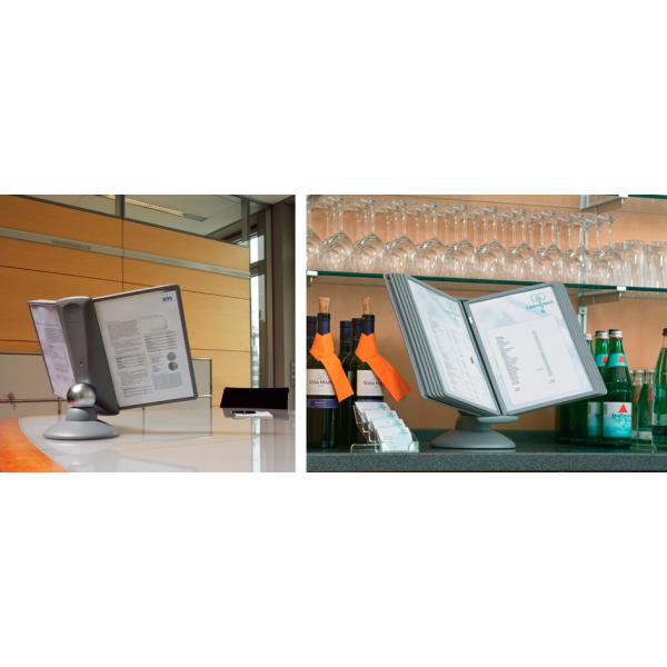 Display-System SHERPA MOTION, Komplett-Set, schwarz DURABLE 5587-01 (4005546506302)