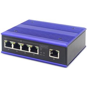 Industrial Gigabit Switch, 5-Port, Unmanaged DIGITUS DN-651118 (4016032458838)