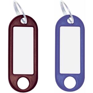 Schlüsselanhänger mit Ring, Durchmesser: 18 mm, weiß WEDO 262 801800 (4003801041391)