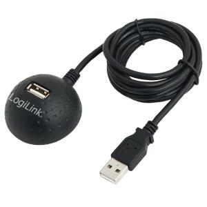 USB 2.0 Verlängerungskabel, mit Docking Station LogiLink CU0013B (4260113564950)