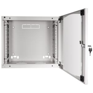 LogiLink 19' Wandverteiler, einteilig, 9 HE, schwarzgrau W09F64B (4052792016345)