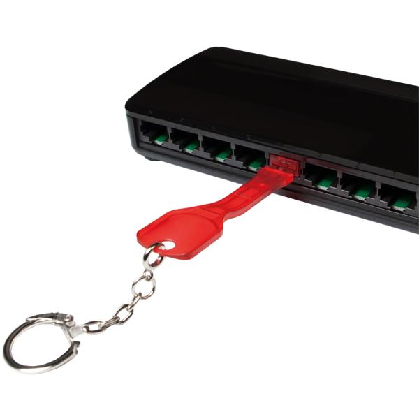 RJ45 Sicherheitsschloss, 10 Schlösser LogiLink MP0043 (4052792045178)