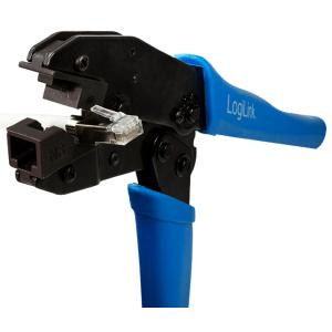 LogiLink Crimpzange für Kat.6/ Kat.6A RJ45 Stecker WZ0039 (4052792052909)