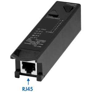 LogiLink Netzwerk-Kabeltester 3-in-1, schwarz WZ0076 (4052792071023)