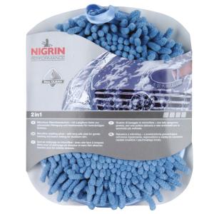 Performance polyester-mikro-faser-Waschhandschuh NIGRIN 71110 (4008153711107)