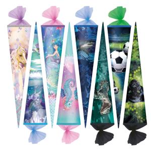 Schultüte, rund, 700 mm, Motive sortiert herlitz 300006106 (4008110265629)