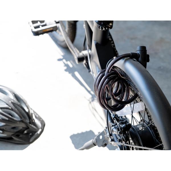 Kabel-Fahrradschloss, Länge: 1, 8 m BRÜDER MANNESMANN M41156 (4003315855347)