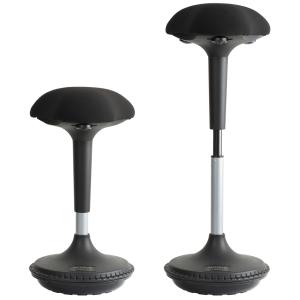 Sitzhocker/ Stehhilfe MOOVE, schwarz UNiLUX 400110242 (3595560028092)