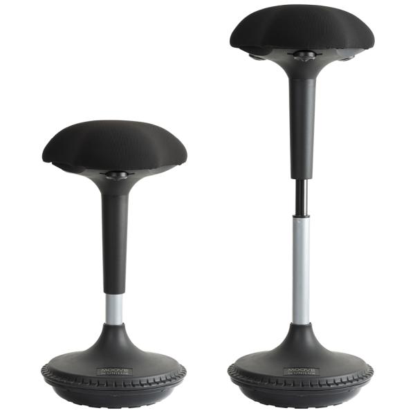 Sitzhocker/ Stehhilfe MOOVE, schwarz UNiLUX 400110242 (3595560028092)
