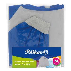 Malschürze Boy, blaue Ärmel, mit Klettverschluss Pelikan 400141589 (4012700105349)