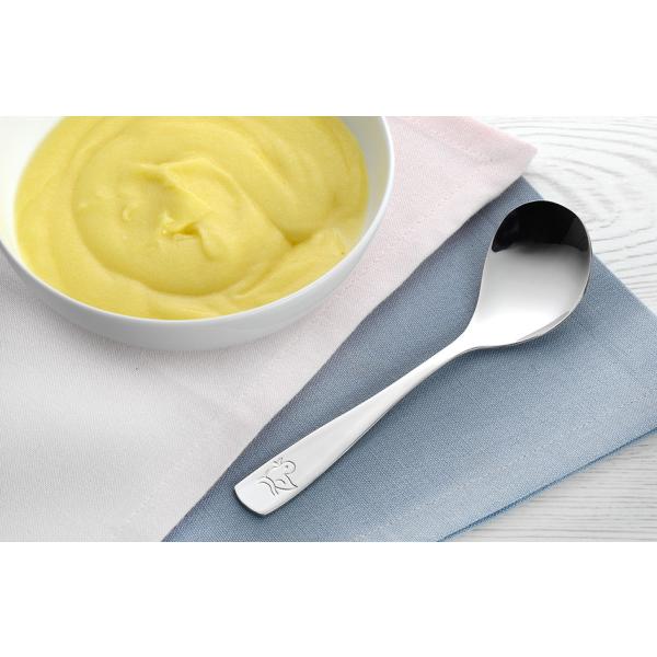 Babybreilöffel 'Lustige Tierchen', Edelstahl 18/ 8 Esmeyer 101-008 (4007796034840)