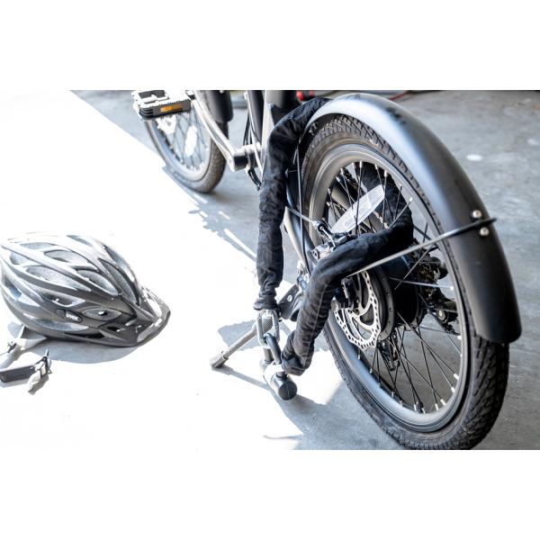 Ketten-Fahrradschloss, Länge: 1, 2 m BRÜDER MANNESMANN M41158 (4003315855378)