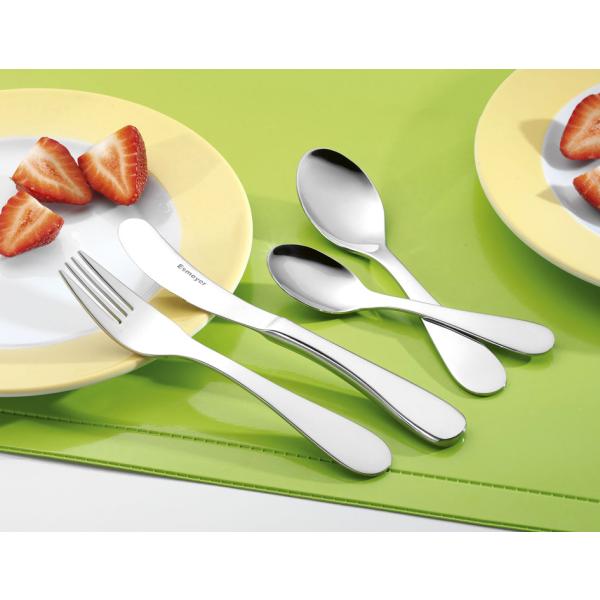 4-teiliges Kinderbesteck SUNNY, Edelstahl 18/ 10 Esmeyer 101-011 (4007796045181)