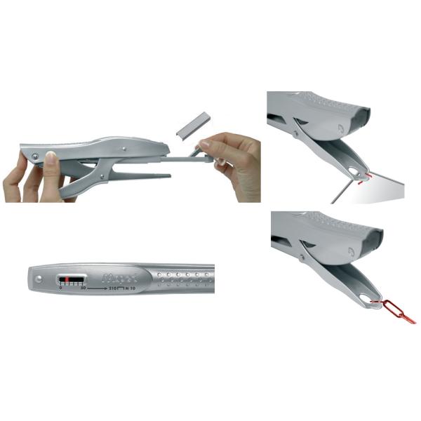 Heftzange Expert Nr. 26/ 8, aus Metall, silber Maped 450510 (3154144505109)