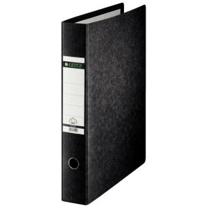 Hartpappe-Ordner, 180 Grad, DIN A3 quer, 77 mm, schwarz LEITZ 1073-01-00 (4002432301102)