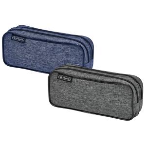 Doppel-Schlamper-Etui 'Knitted Fabric', sortiert herlitz 300001361 (4008110587301)