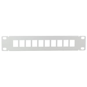 LogiLink 10' Keystone Patch Panel, lichtgrau ACT107 (4052792034943)
