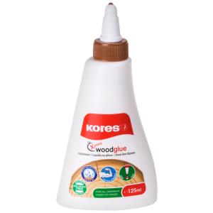 Holzleim 'XPRESS WOOD-GLUE', 125 ml, weiß Kores K75725 (9023800757258)