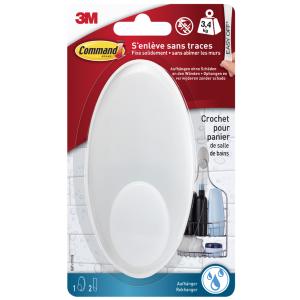 3M Bad-Aufhänger, Größe: XL, weiß Command BATH19 (5902658100772)