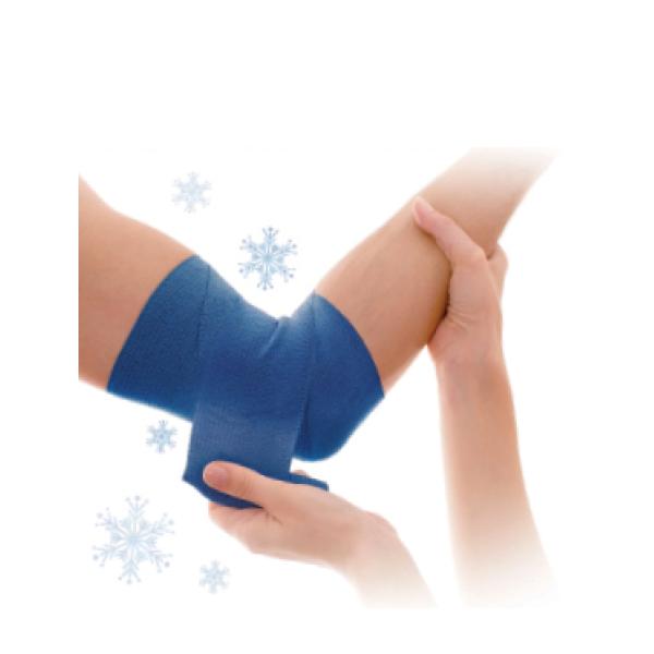 Kühlende Bandage, 100 mm x 2, 7 m, blau HARO 10034 (4062191100347)