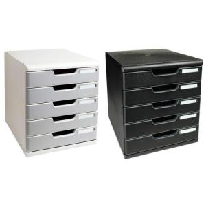 Schubladenbox MODULO A4, 10 Schübe, schwarz EXACOMPTA 302014D (9002493023987)