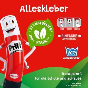 Alleskleber, lösemittelfrei, 100 g Flasche Pritt PAKA2 (4015000428507)