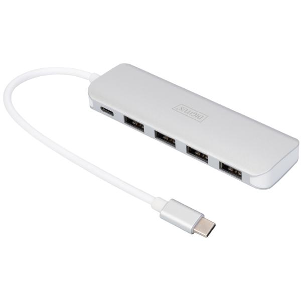 Digitus Usb-hub Da-70242-1 4-fach Silber (4016032455653)