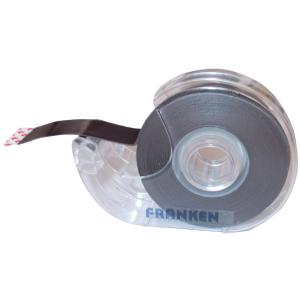 Magnetband 800 cmx19 mm selbstklebend schwarz i. Spender FRANKEN MBS19 (4016946197335)