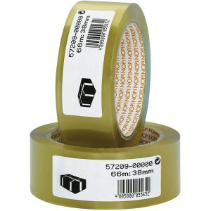 Verpackungsklebeband aus PVC, 50 mm x 66 m, transparent NOPI 57214-00000-01 (4042448041388)