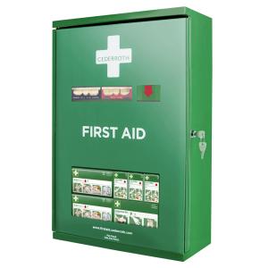 Erste-Hilfe-Schrank 'Double Door', bestückt CEDERROTH 290900 (7310802909009)