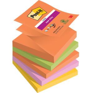 Haftnotizen Super Sticky Z-Notes, 76 x 76 mm Post-it R330-6SS-SOUL (4054596926059)